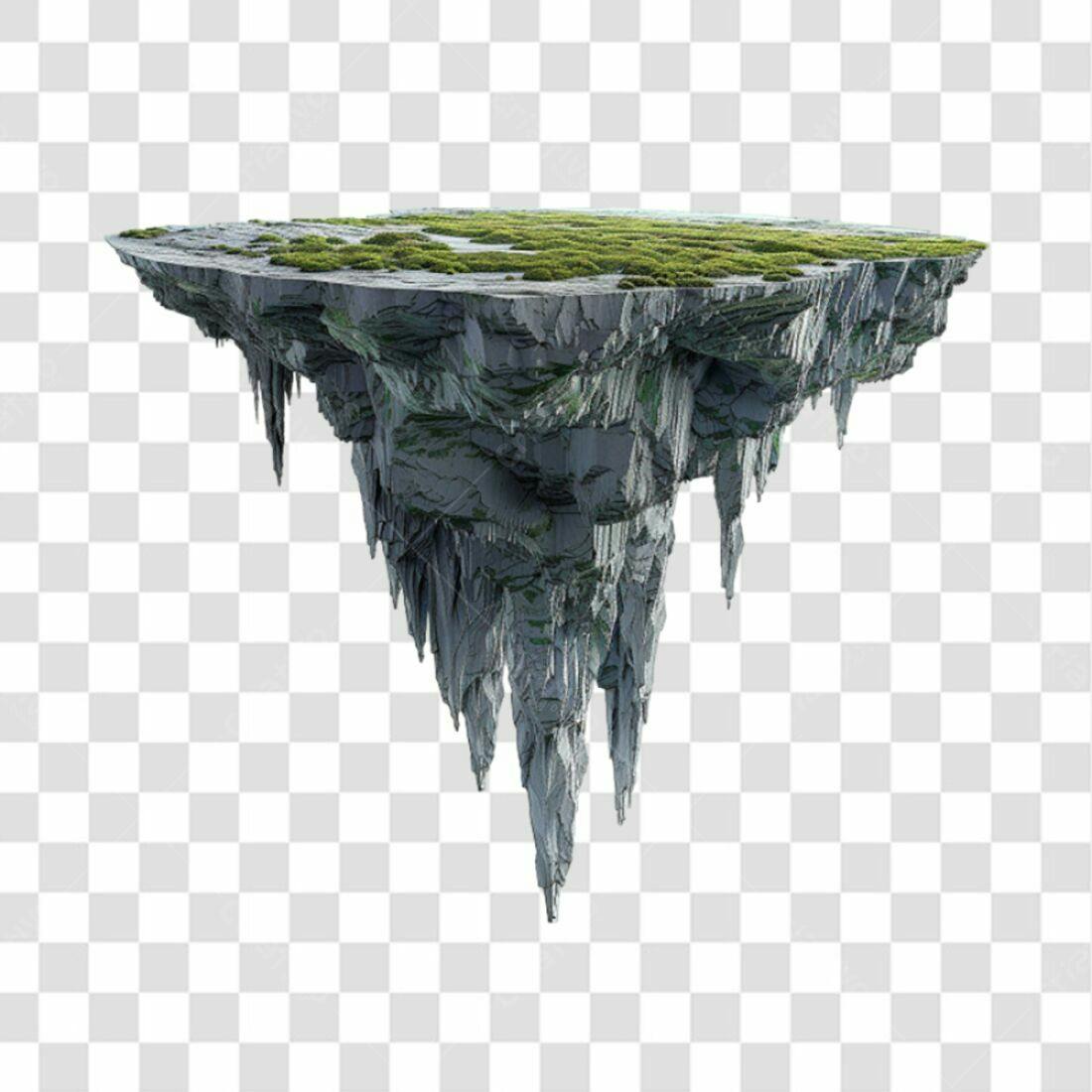 Plataforma PNG com fundo transparente