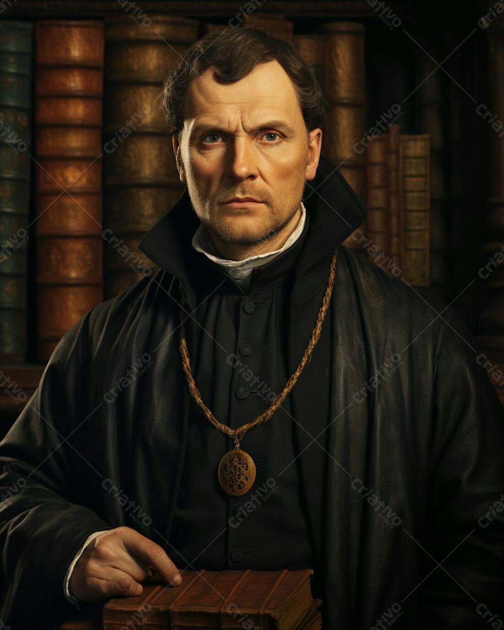 Mid.group Martin Luther Man In A Classic Library Classic Archit 0864C 85C E 570 4Db 5 855D 364C 13Cbfc 95