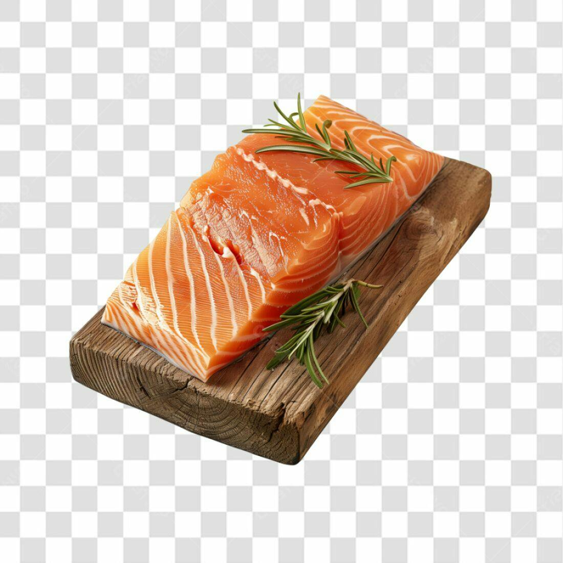 Imagem Salmão PNG com fundo transparente