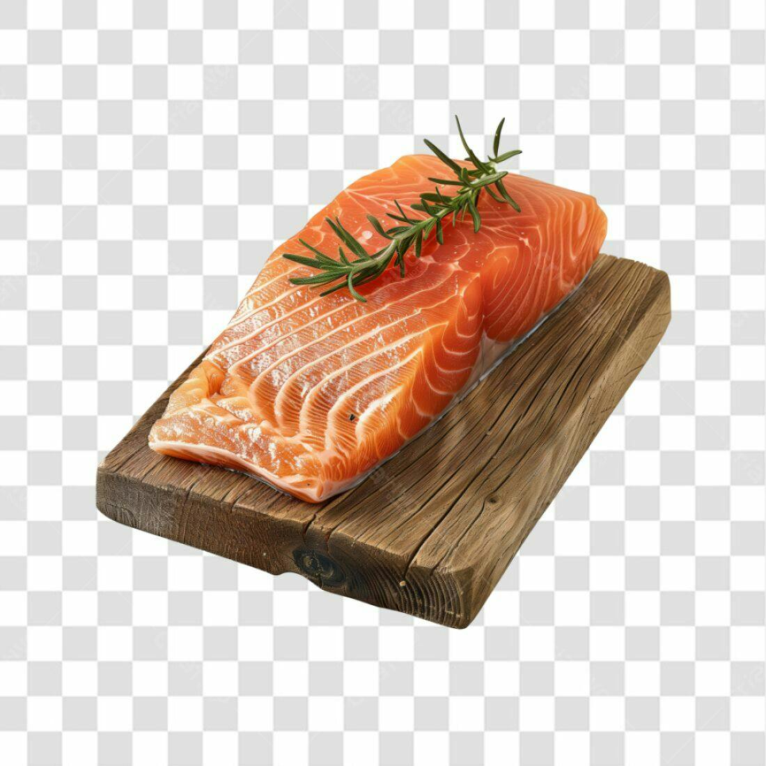 Imagem Salmão PNG com fundo transparente