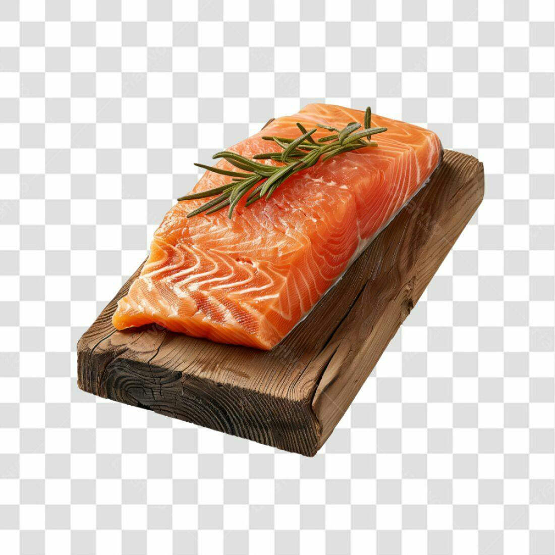 Imagem Salmão PNG com fundo transparente