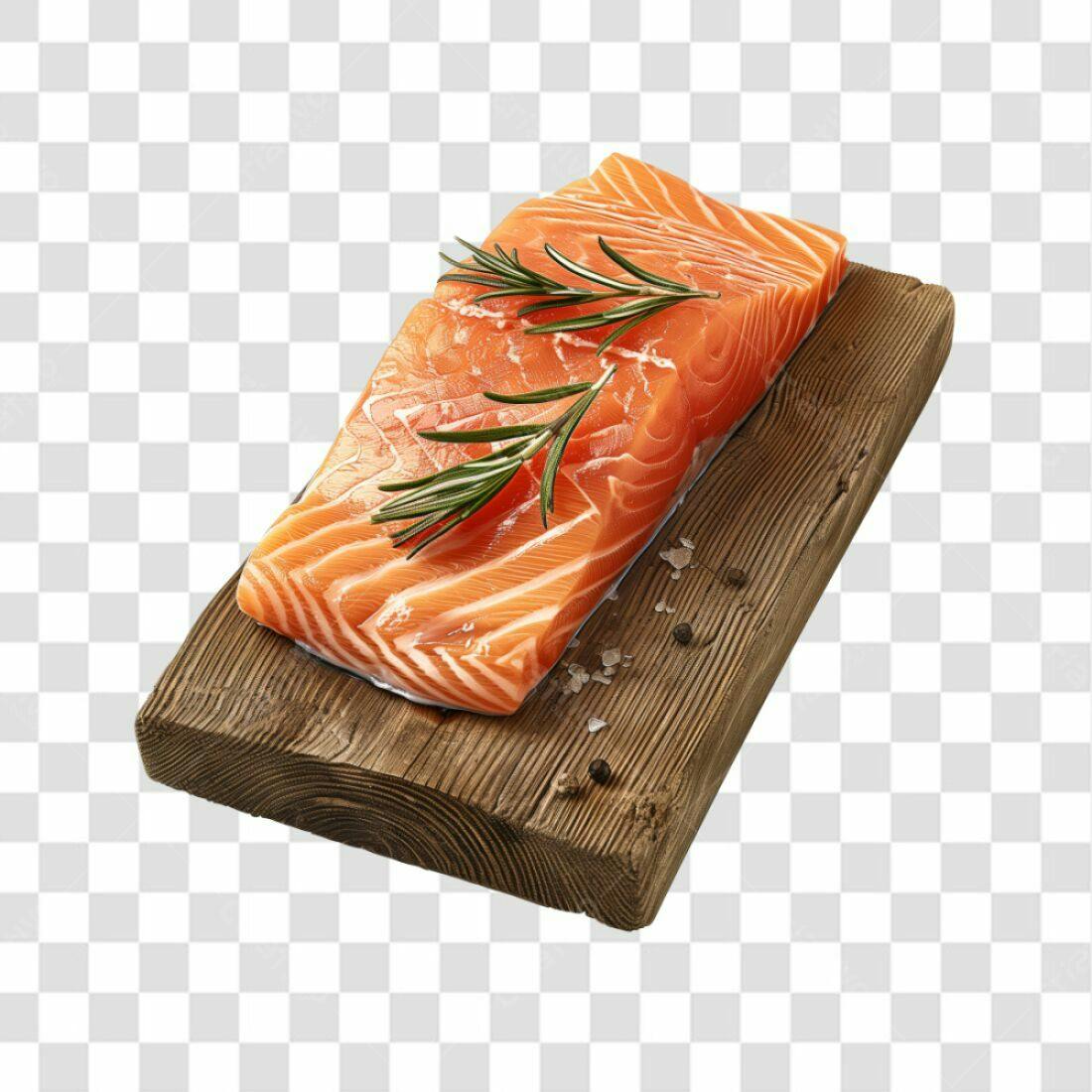 Imagem Salmão PNG com fundo transparente