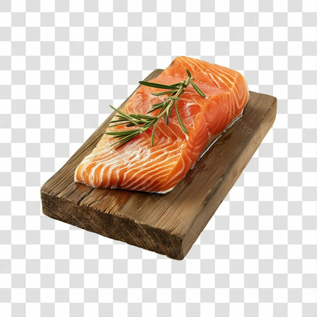 Imagem Salmão Fresco PNG com fundo transparente