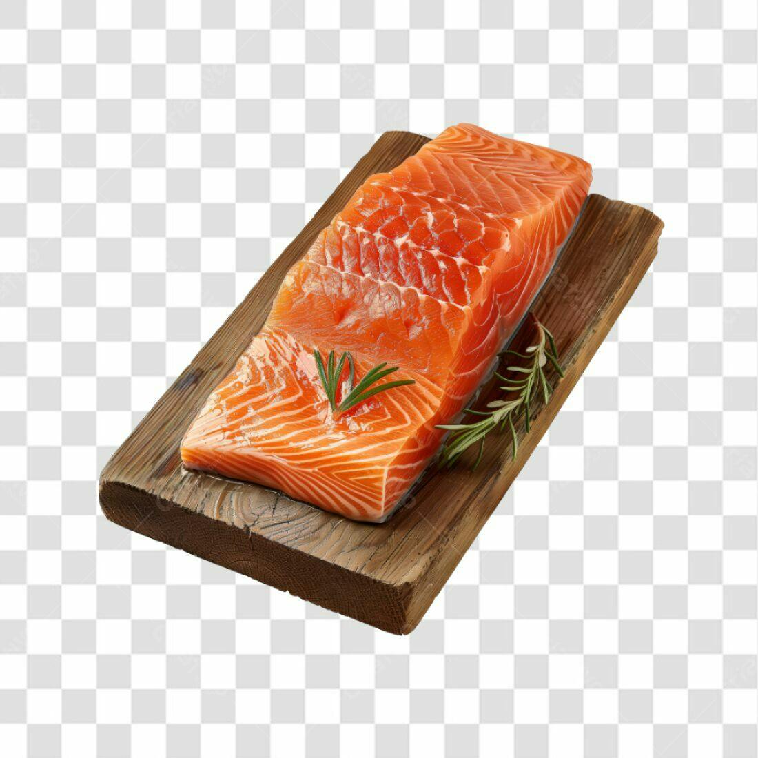 Imagem Salmão PNG com fundo transparente