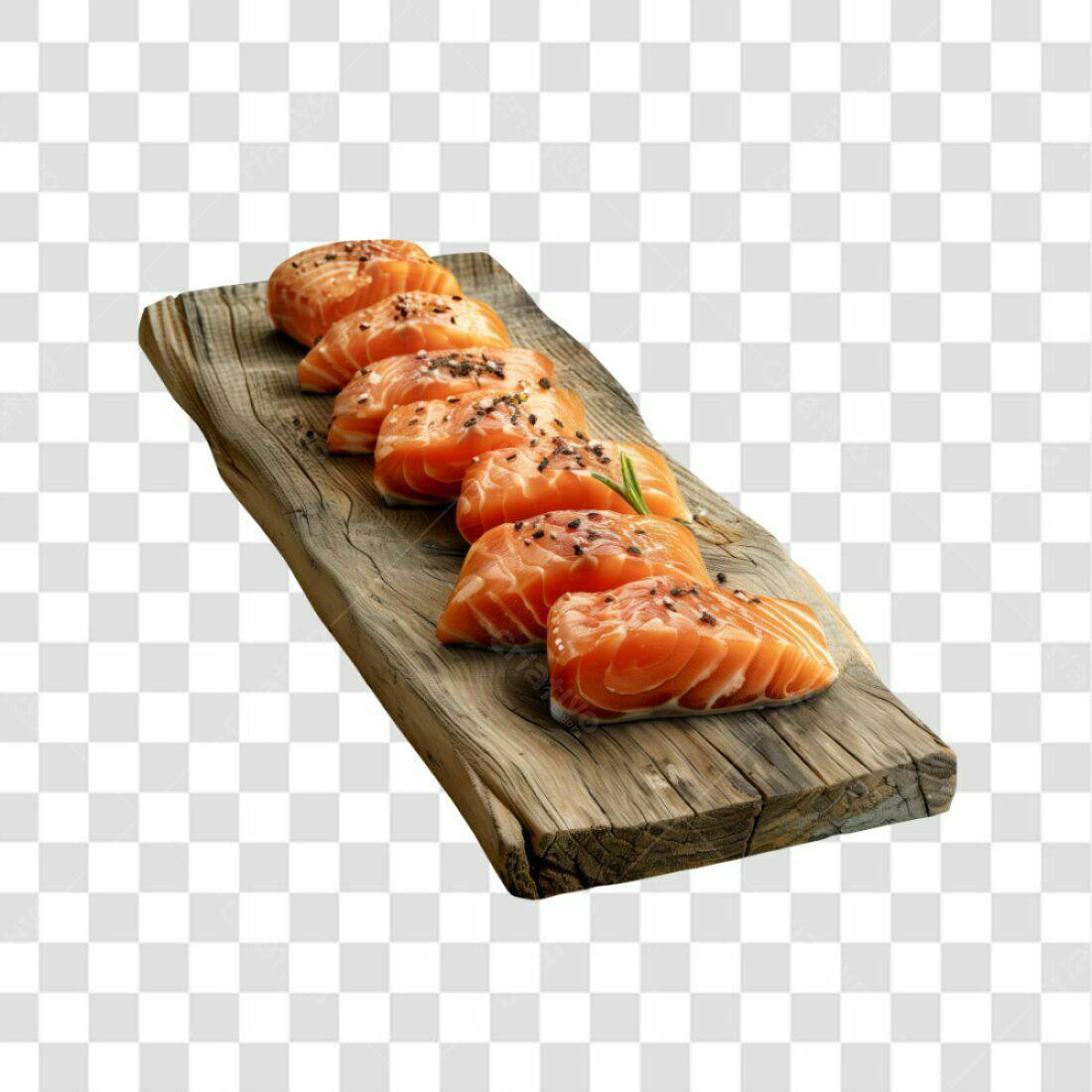 Imagem PNG Salmão grelhado fundo transparente