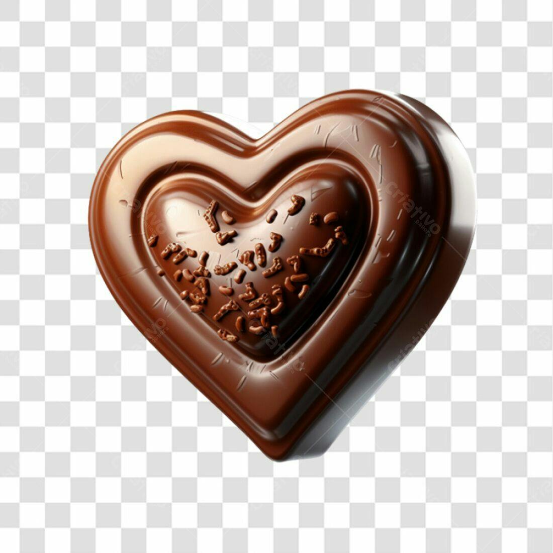 Icone Dia dos Namorados Chocolate PNG com fundo transparente