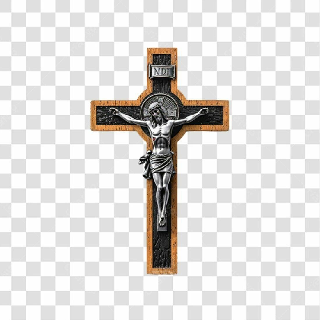 Icone Jesus na Cruz PNG com fundo transparente