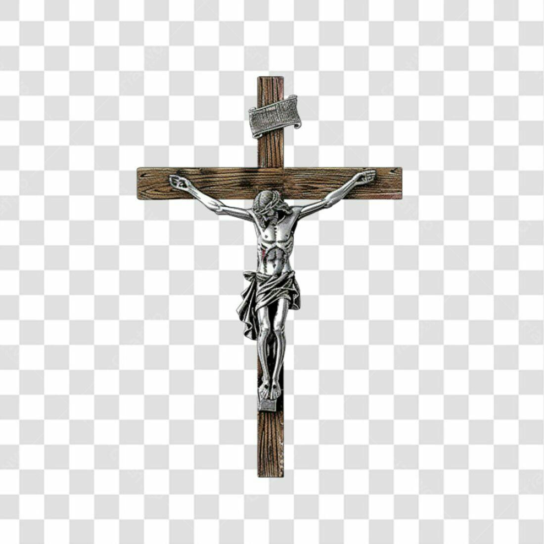 Icone Jesus na Cruz PNG com fundo transparente