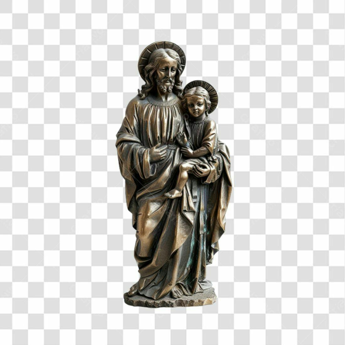 Icone Jesus e Criança PNG com fundo transparente