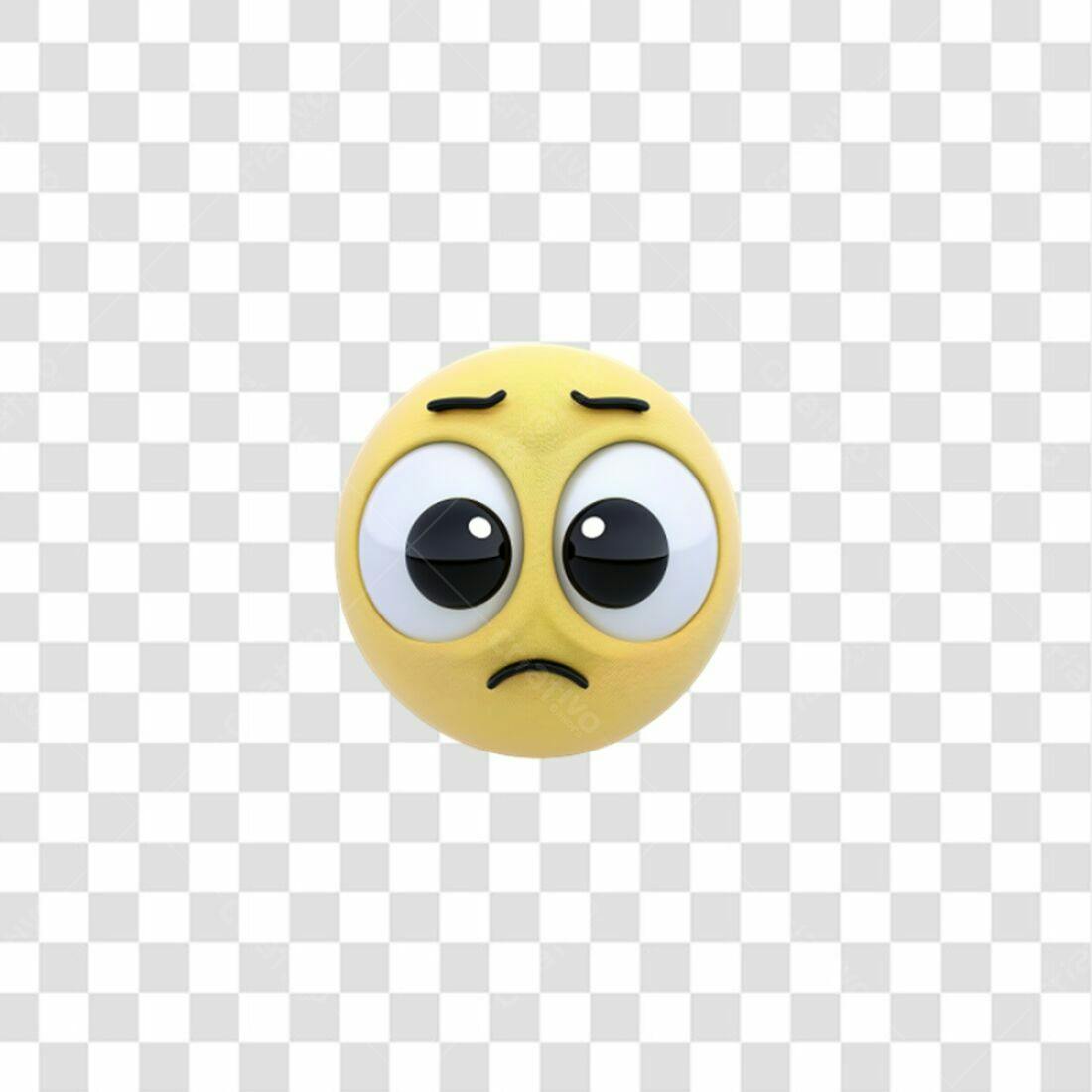 Icone Emoticon Triste PNG com fundo transparente