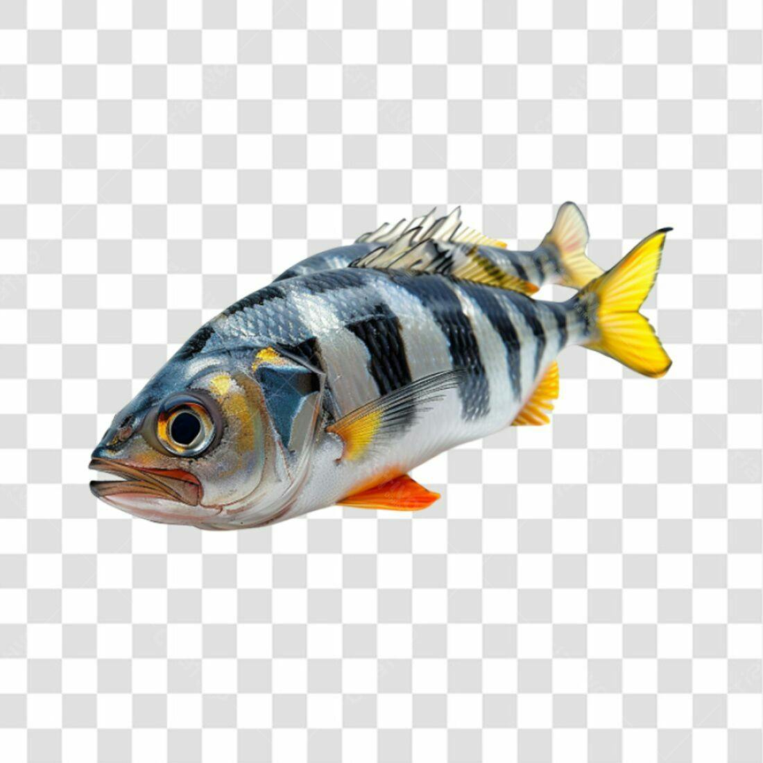 Icone Peixe Tropical PNG com fundo transparente