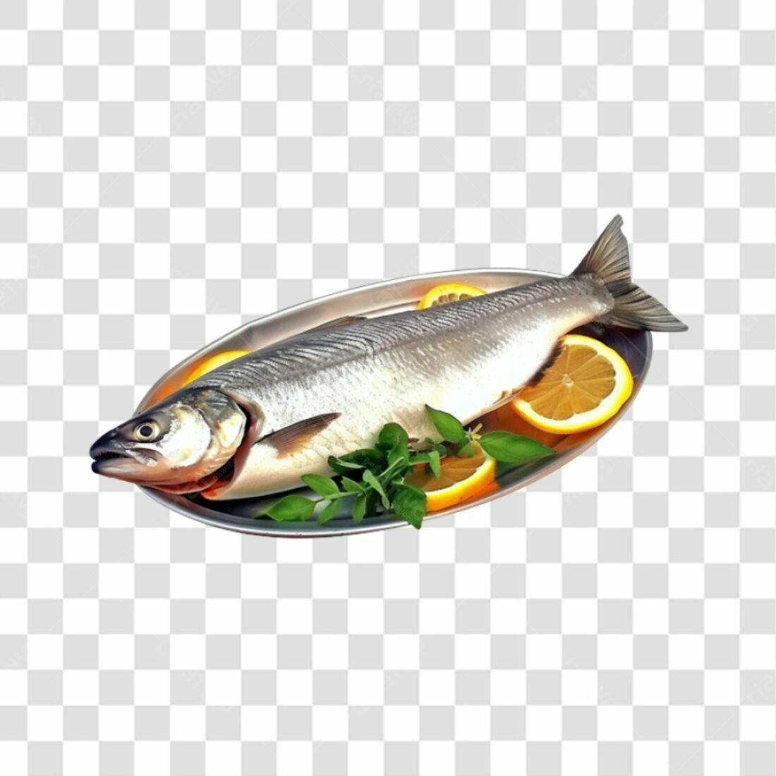 Imagem Peixe Prato PNG com fundo transparente