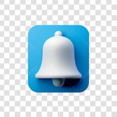 Ícone De Sino 3D Png Transparente (3)