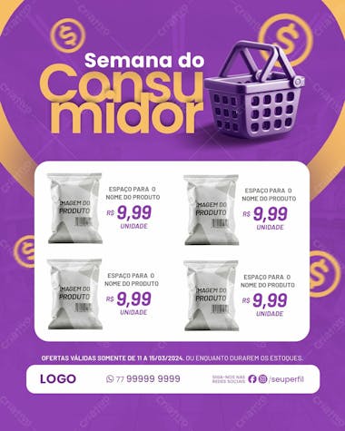 15 de março dia do consumidor folheto de ofertas