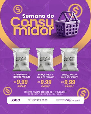 15 de março dia do consumidor folheto de ofertas