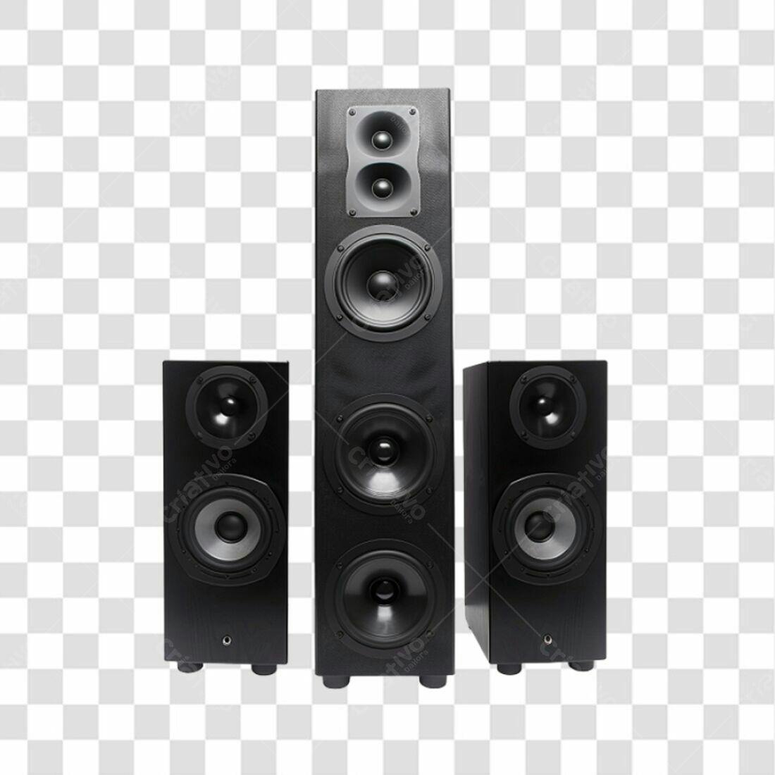 Icone Sistema de Som PNG com fundo transparente
