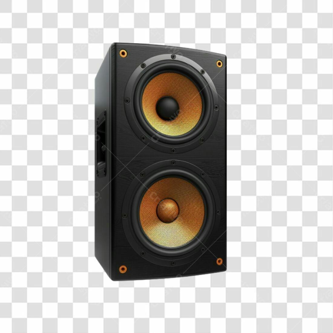 Icone Música Alto Falante PNG com fundo transparente
