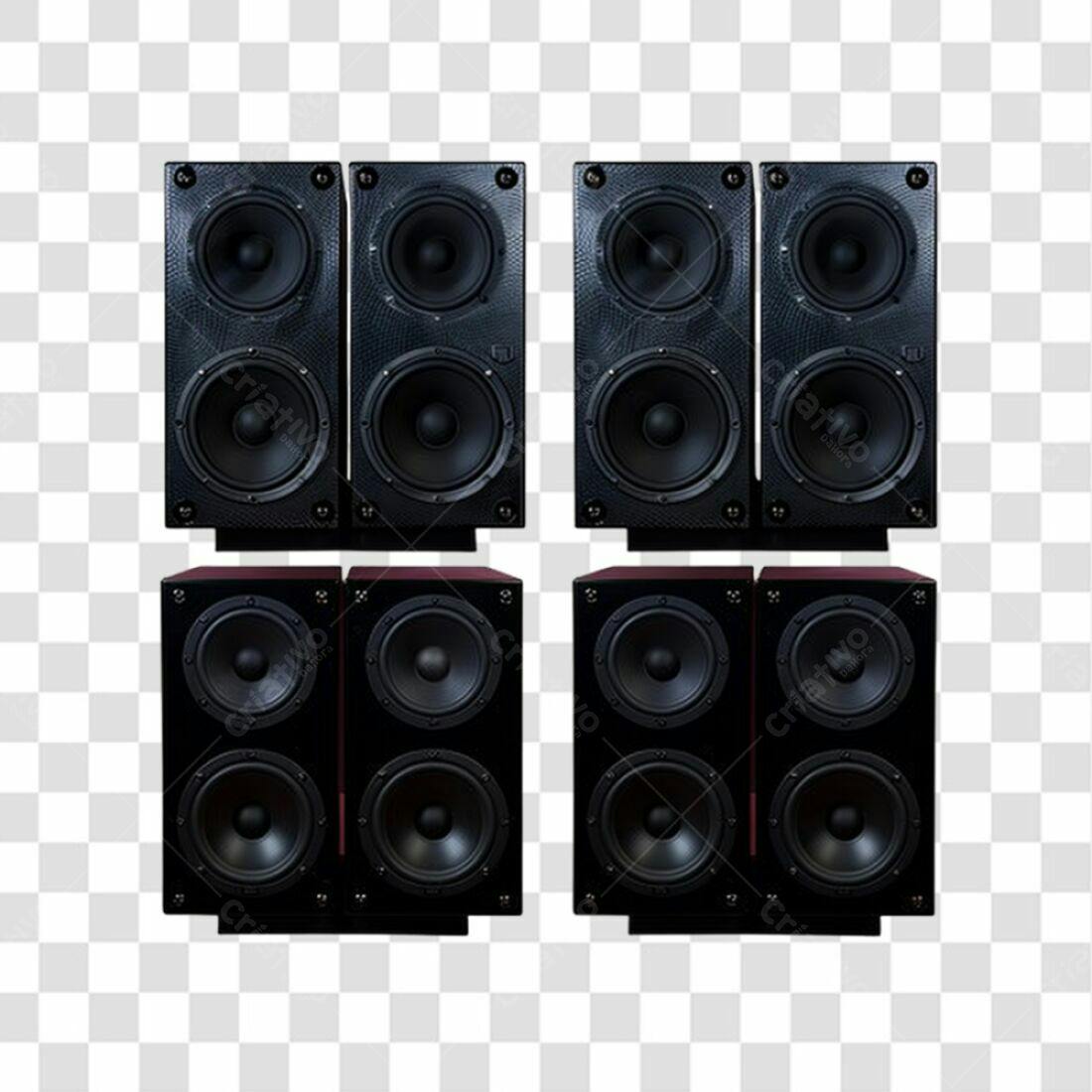 Icone Sistema de Som PNG com fundo transparente