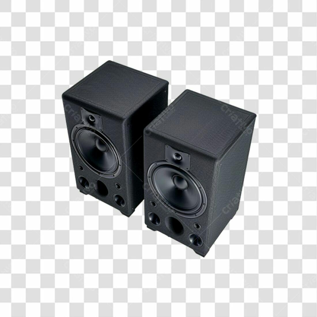 Icone Caixas de Som PNG com fundo transparente