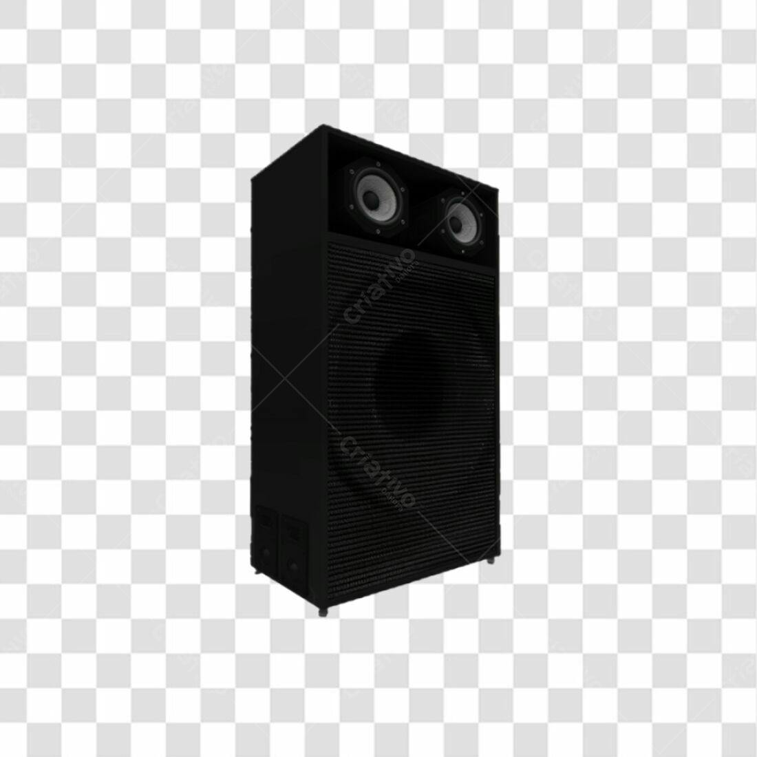 Icone Caixa de Som PNG com fundo transparente