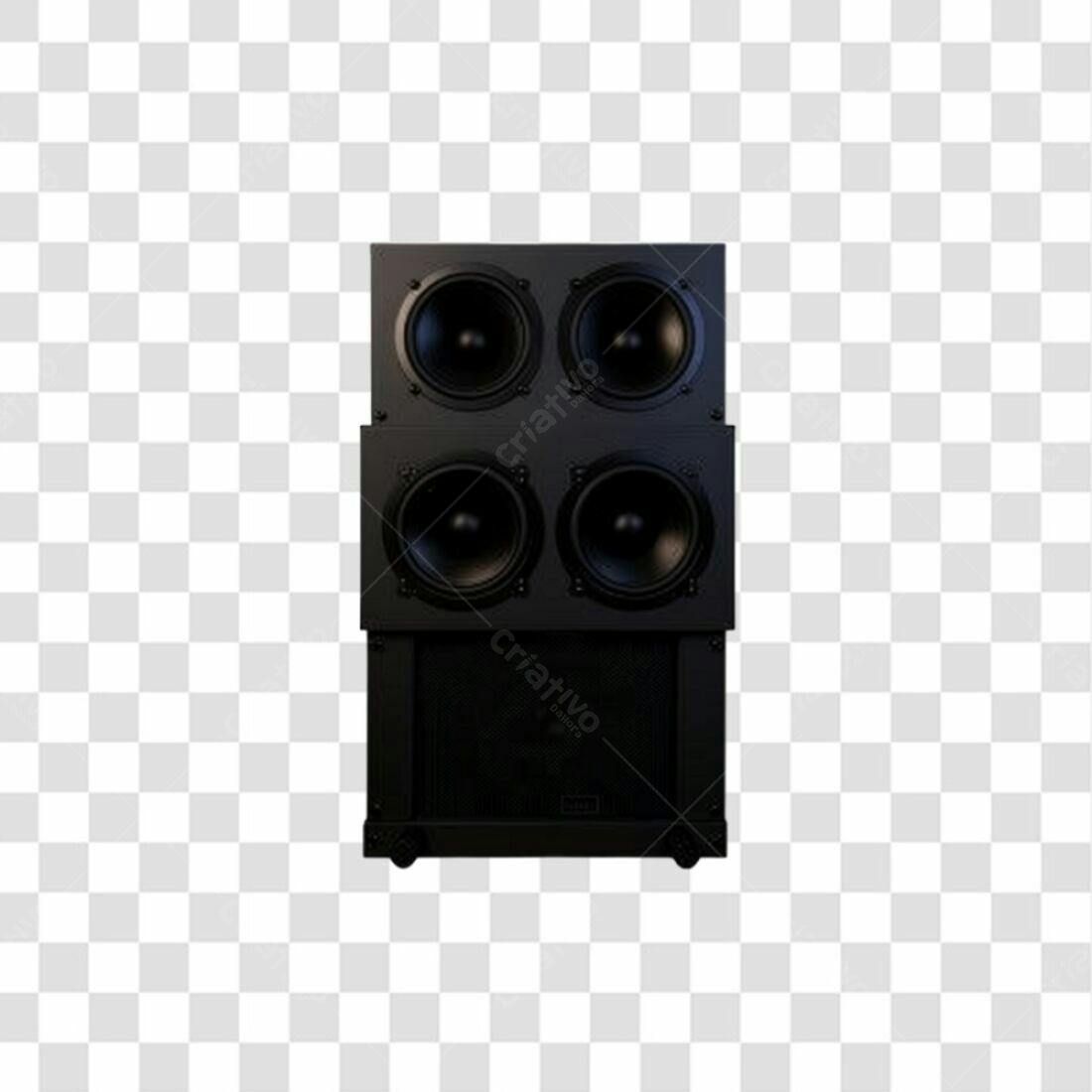 Icone Caixa de Som PNG com fundo transparente