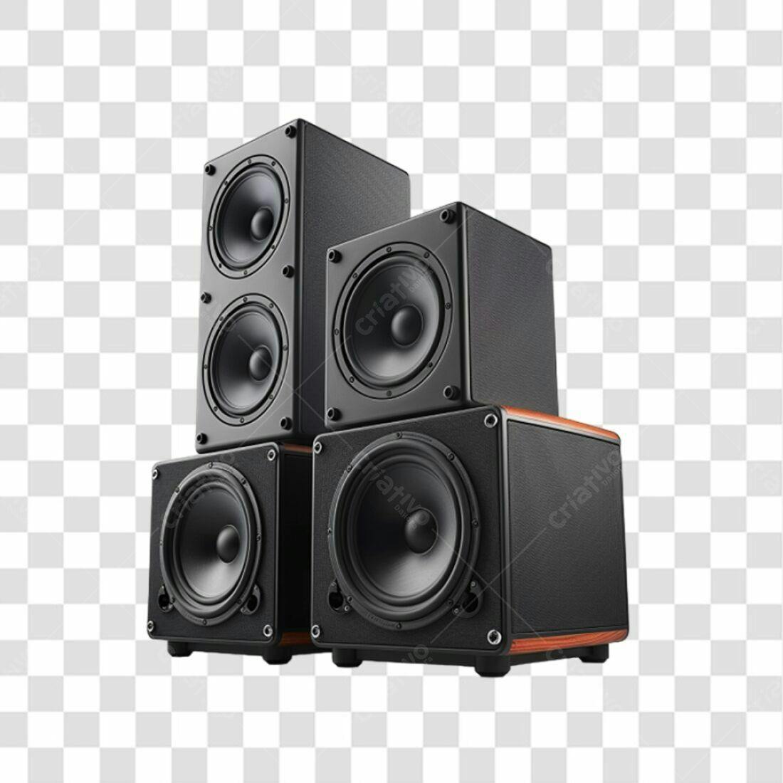 Icone Sistema de Som PNG com fundo transparente