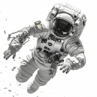 Designerdamissao an realistic astronaut flies and reaches forwa 75c 15198 0793 4c 34 908f 2a 69cd 0689fa