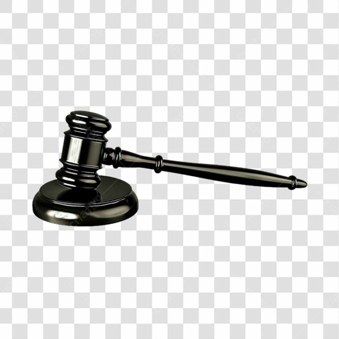 Icone Judiciário Martelo Juiz PNG com fundo transparente