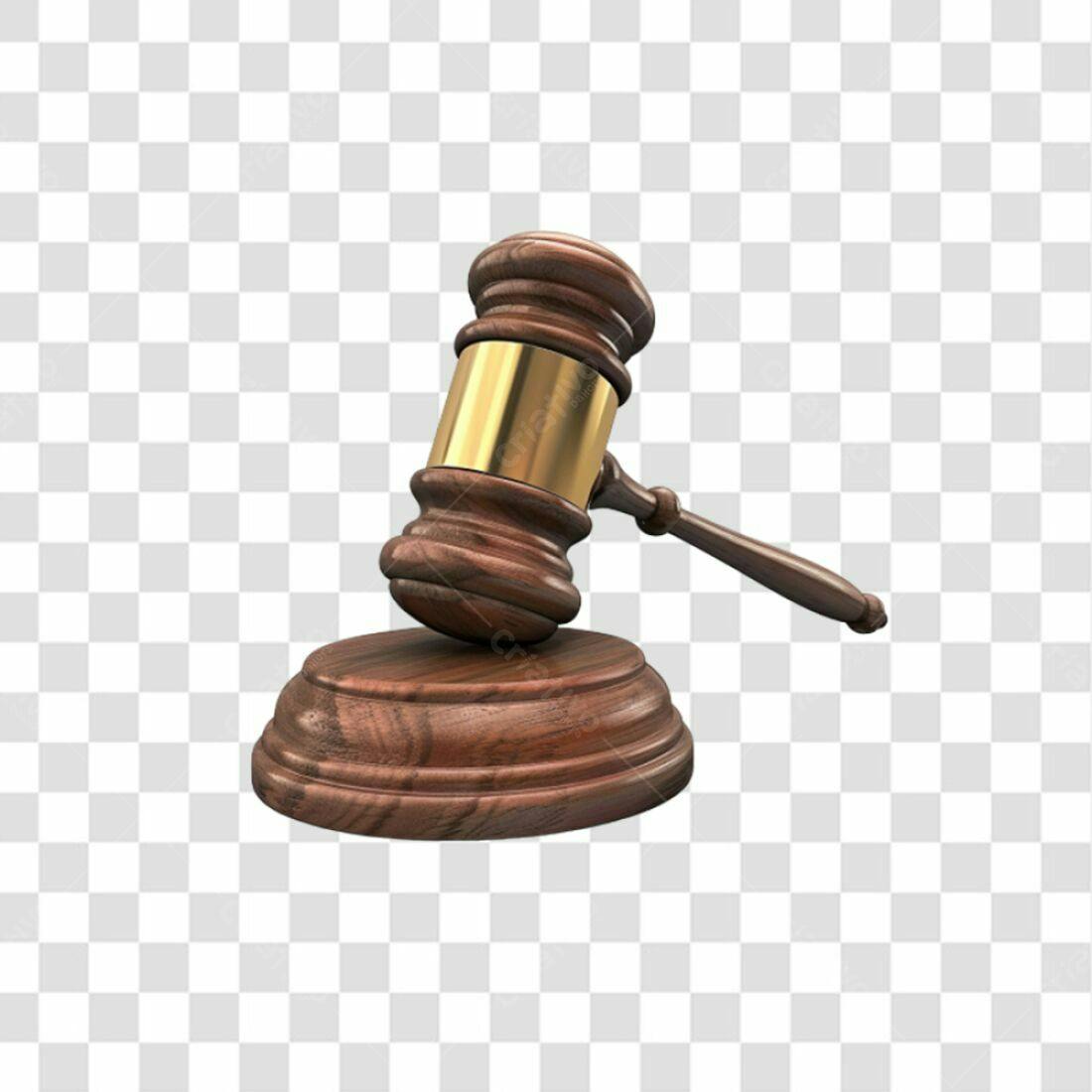 Icone Judiciário Martelo Juiz PNG com fundo transparente