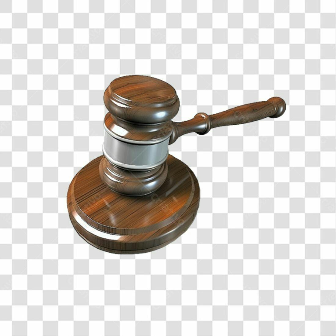 Icone Martelo de Juiz PNG com fundo transparente