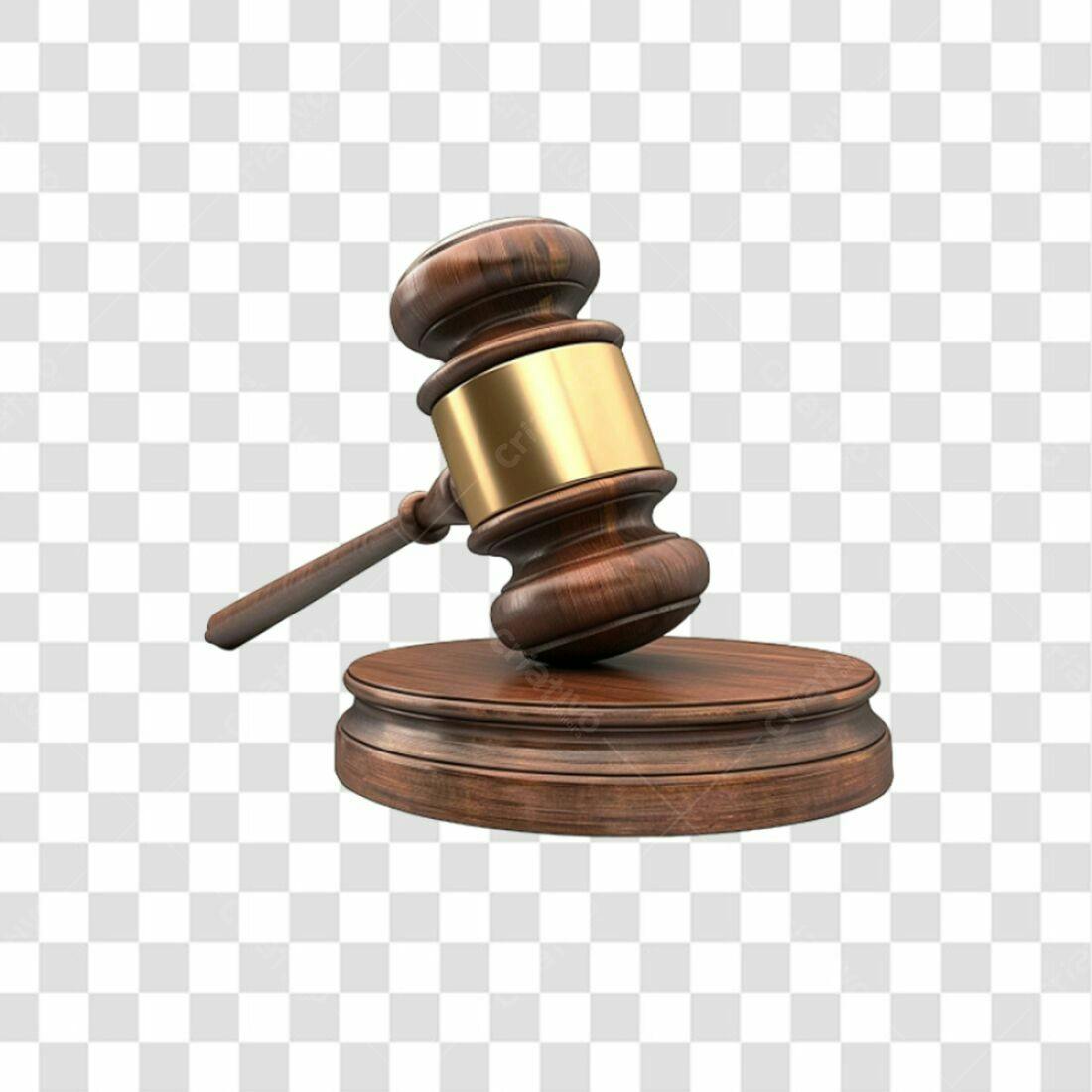Icone Judiciário Martelo Juiz PNG com fundo transparente