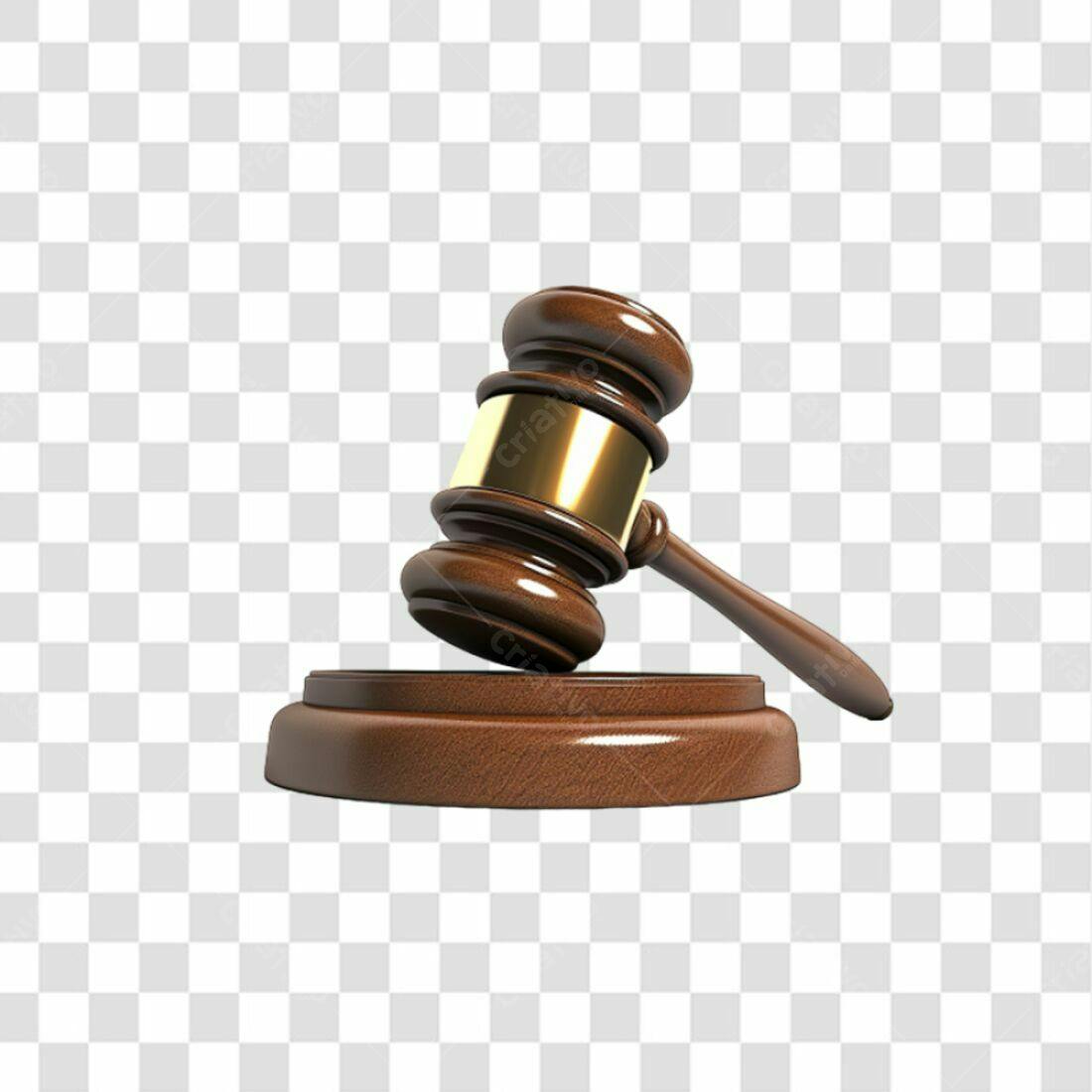 Icone Judiciário Martelo Juiz PNG com fundo transparente