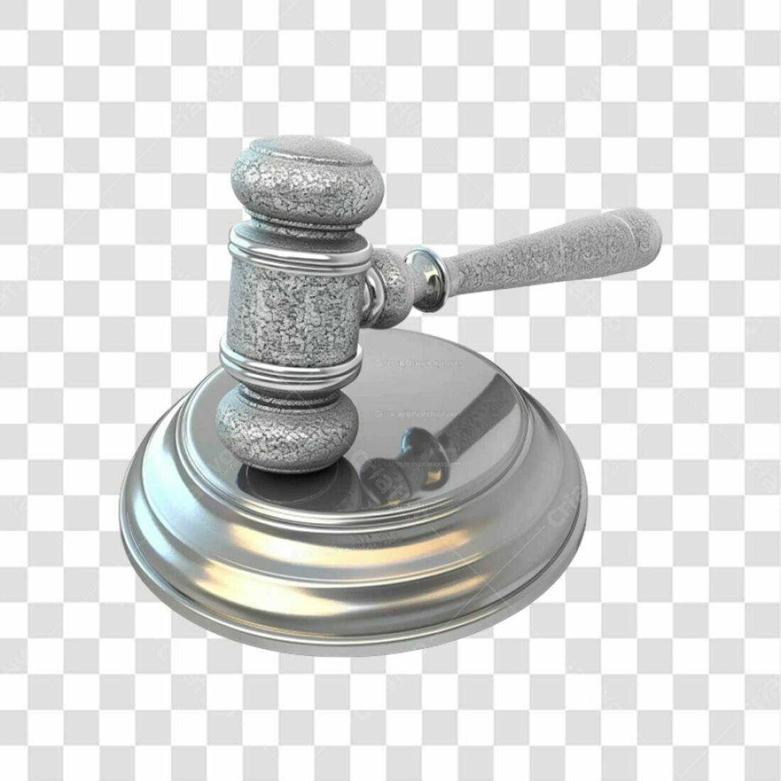 Icone Judiciário Martelo Juiz PNG com fundo transparente