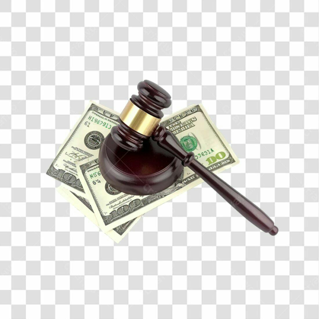 Icone Justiça e Dinheiro PNG com fundo transparente