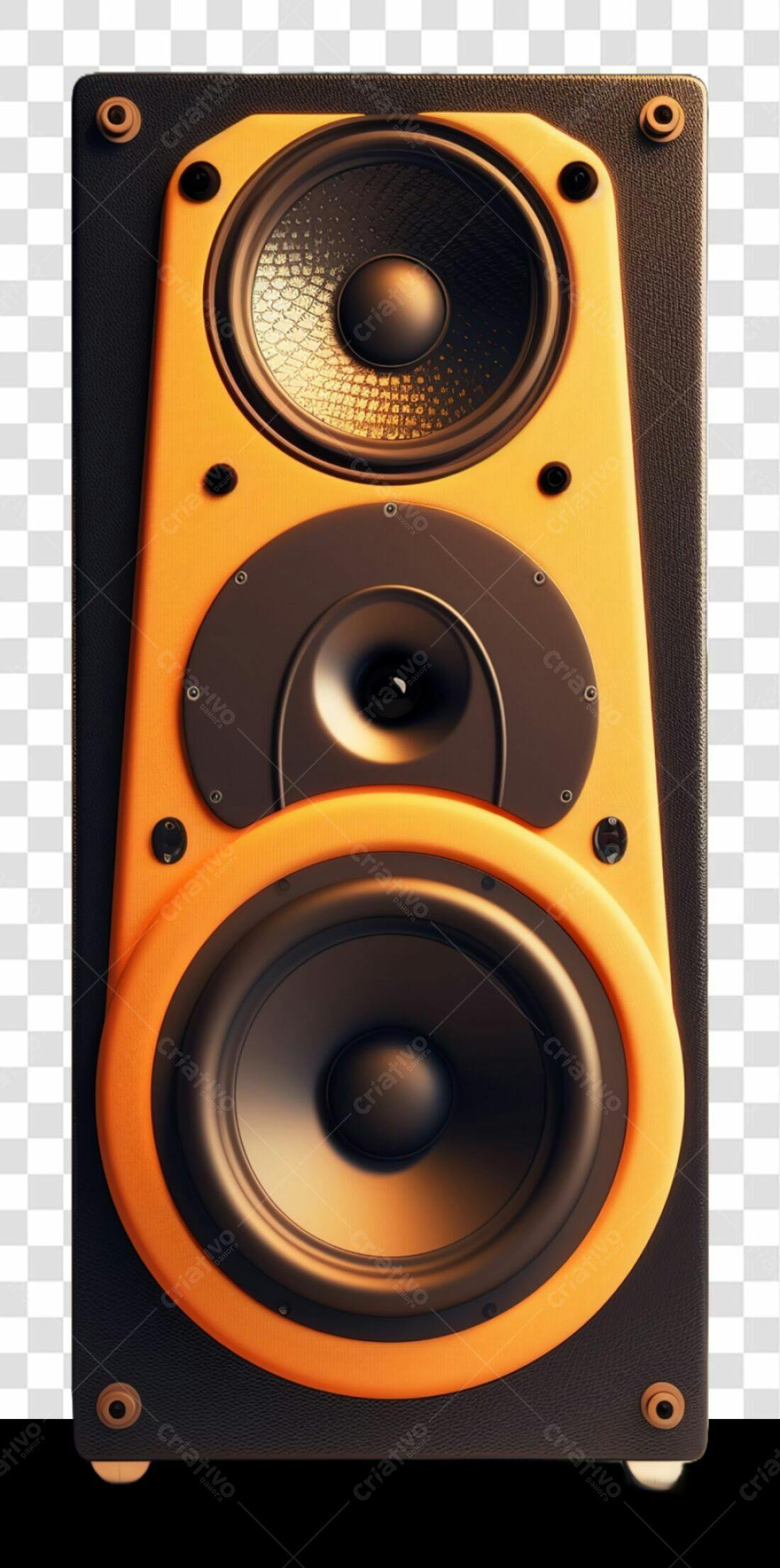 Icone Áudio Música PNG com fundo transparente