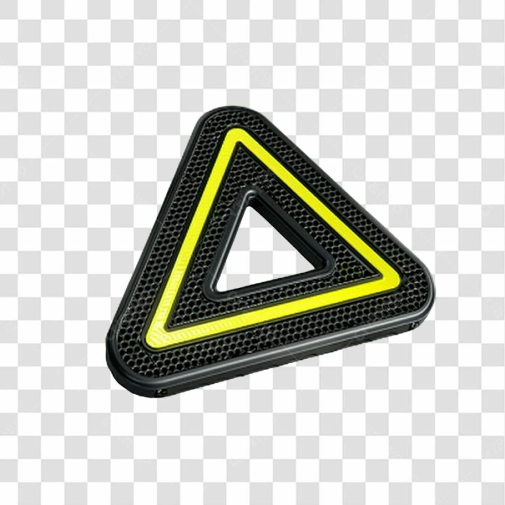 Placa 3D Neon Brilhante Png Transparente (4)