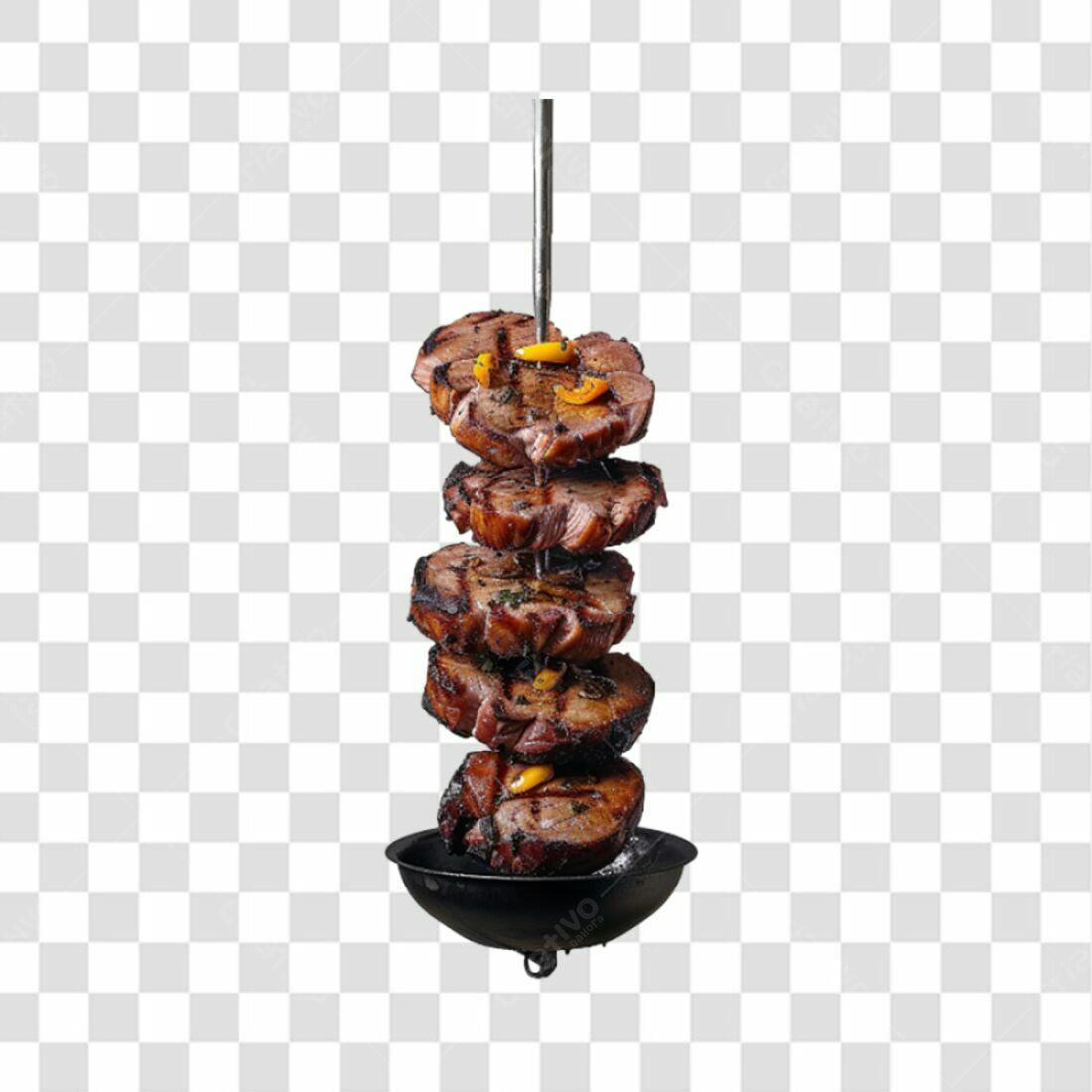 Icone Churrasco Carne PNG com fundo transparente