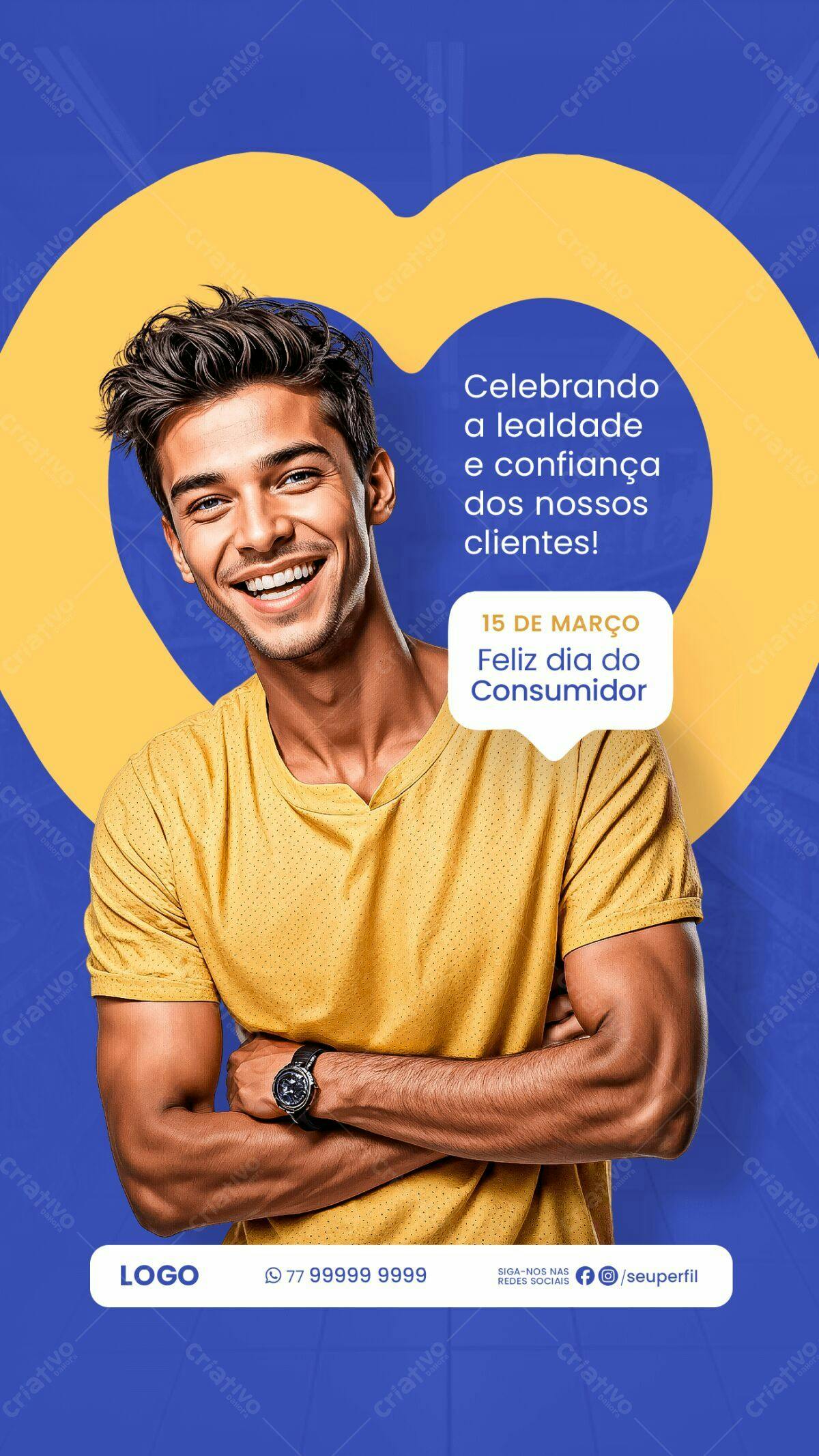 Postagem Dia do Consumidor PSD Editável
