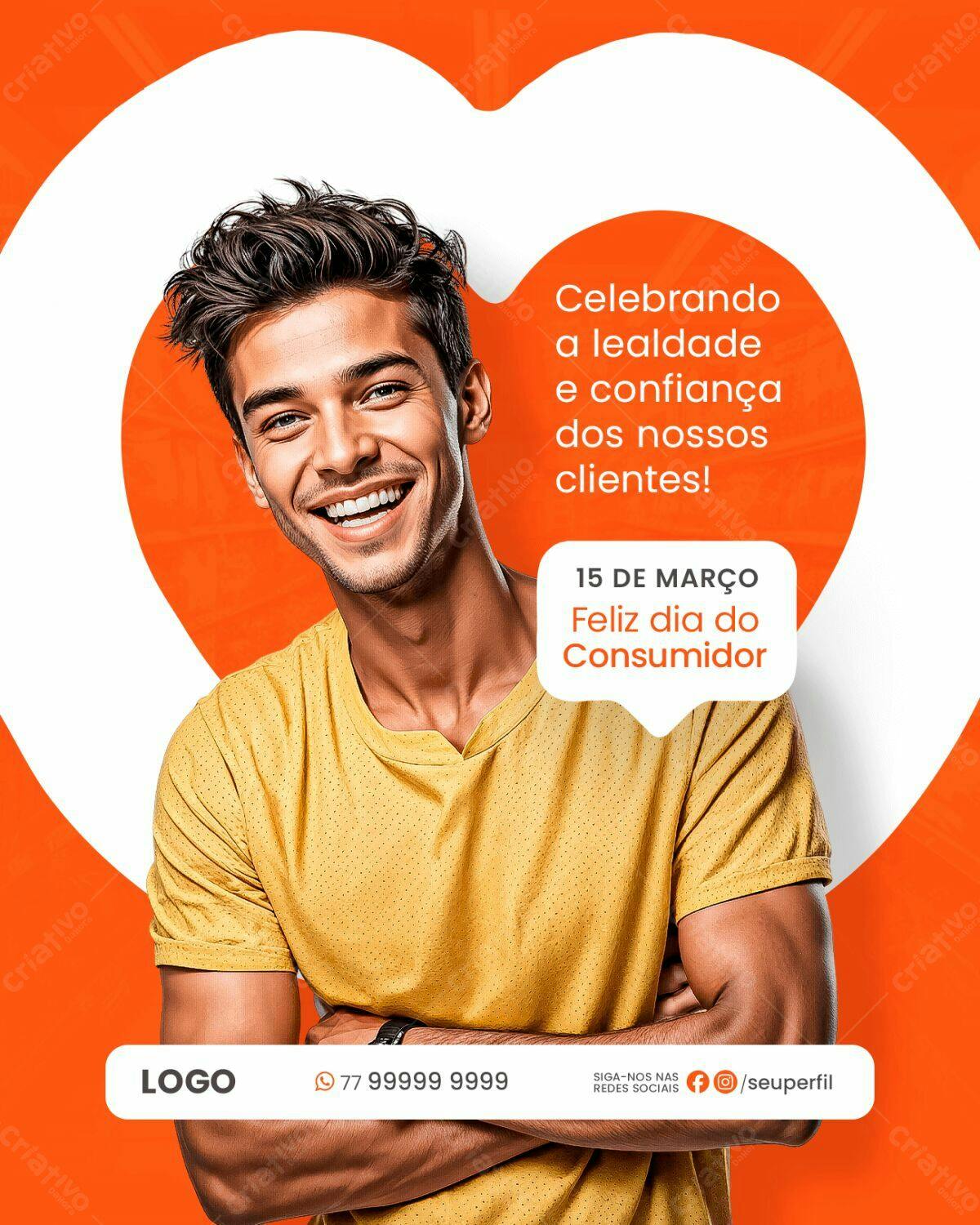 Postagem Dia do Consumidor PSD Editável