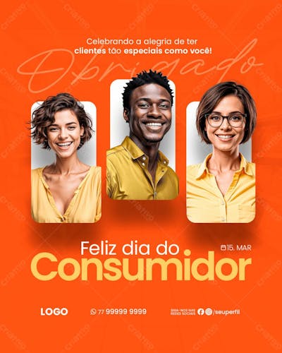 15 DE MARÇO - DIA DO CONSUMIDOR SOCIAL MEDIA   