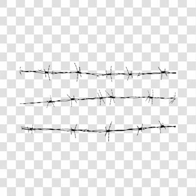 Arame Farpado Png Transparente (2)