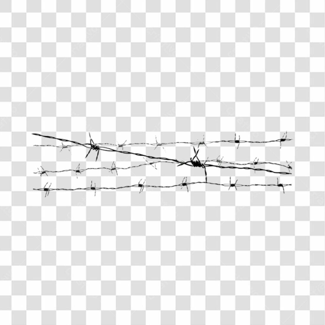 Icone Arame Farpado PNG com fundo transparente