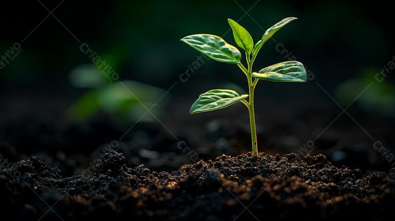 Designerdamissao a young plant sprouting from the dark soil wit c 752ebb 4 a 50f 488b 9447 1c 3ddb 7c 0c 72
