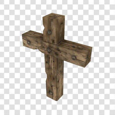 Cruz De Madeira Png Transparente (2)