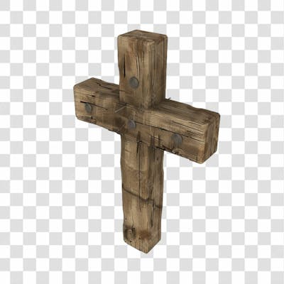 Cruz De Madeira Png Transparente (7)