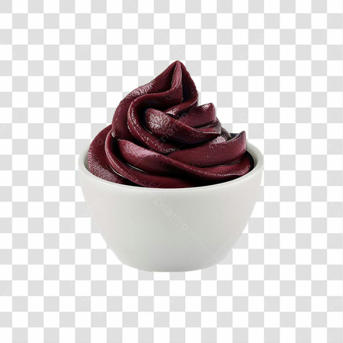 Icone Açaí PNG com fundo transparente