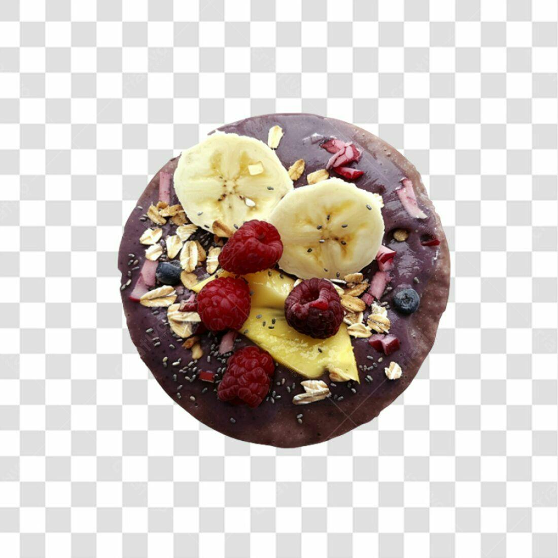 Icone Açaí com frutas PNG com fundo transparente