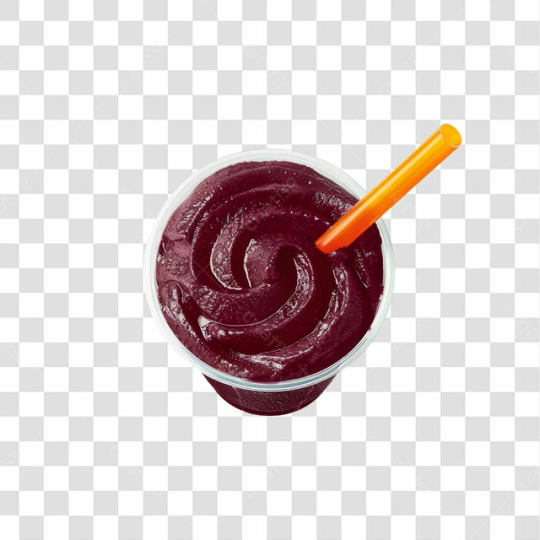 Icone Açaí em copo PNG com fundo transparente