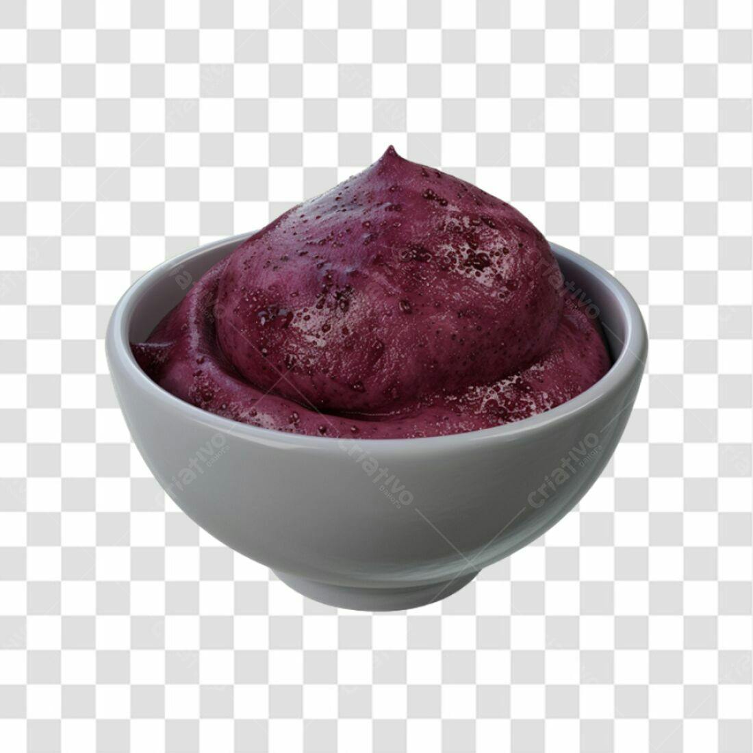 Icone Açaí PNG com fundo transparente