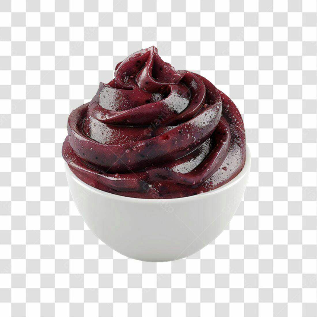 Icone Açaí PNG com fundo transparente